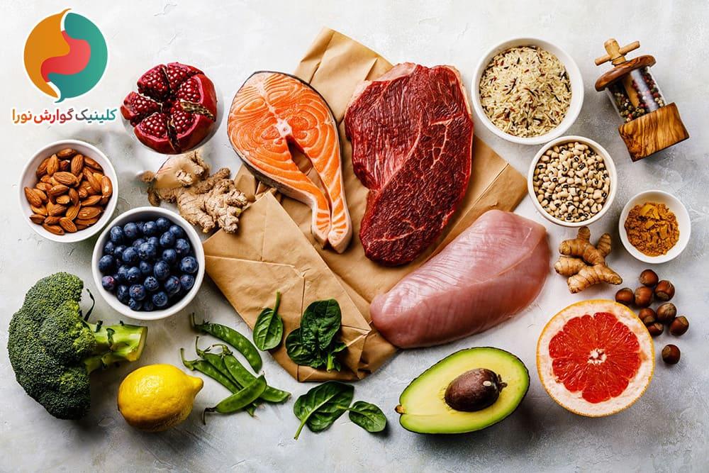 رعایت رژیم غذایی برای کاهش وزن